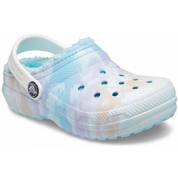 Crocs Classic Bélelt Out of This World Klumpa Lány Fehér | HU 1529XYUF